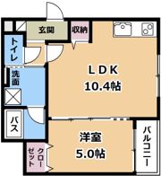 ウォグノォつきのわの間取り画像
