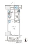 ジオエント新町の間取り画像