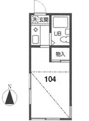 宝栄ハイツ和光の間取り画像