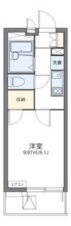 レオパレスシャローム津田沼の間取り画像