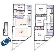 Shirokanedai3の間取り画像