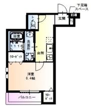 フジパレス柴島Ⅱ番館の間取り画像