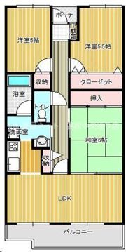 サーパス土器公園Iの間取り画像