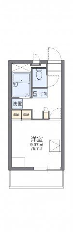 レオパレスル・レーヴの間取り画像