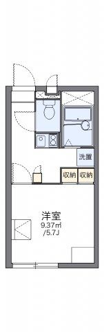レオパレスサンモール Ⅰの間取り画像