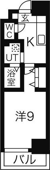 リシュドール鶴舞公園の間取り画像