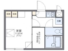 レオパレスMOMOYAMAの間取り画像