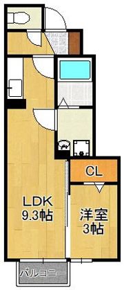 D-room葛原の間取り画像