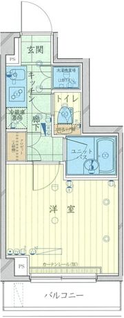 ルーブル多摩川七番館の間取り画像