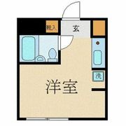 大朝コーポの間取り画像