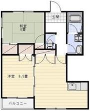 尾野スカイハイツ3の間取り画像
