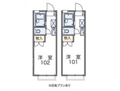 レオパレスシゲールの間取り画像