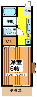 ベルメゾンの間取り画像