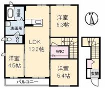 クレセオ C棟の間取り画像