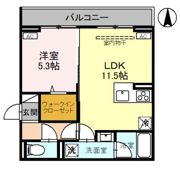 ノーブルラフィネ武蔵浦和の間取り画像