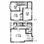 横浜市中区上野町3丁目戸建の間取り画像