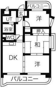 エスポワール大森の間取り画像