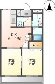 リバーサイドピアの間取り画像