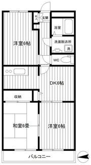 ファミールKOWAの間取り画像