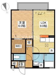 ブランドールの間取り画像