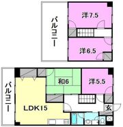 グランジュールの間取り画像