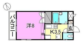 EMBASSY燦城（ｴﾝﾊﾞｼｰｻﾝｼﾞｮｳ）の間取り画像