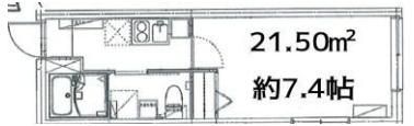 トレスコート大森山王の間取り画像