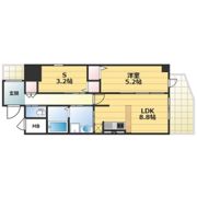 TROMMEL HEIM NAMBAの間取り画像