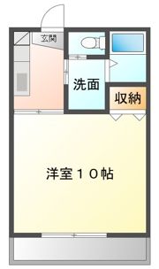 メープル西原の間取り画像