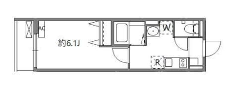 ラグゼフラット東六郷の間取り画像