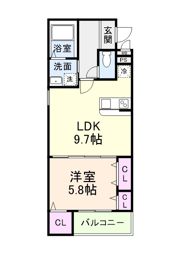 ヴェルメゾン南郷の間取り画像