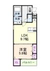 ヴェルメゾン南郷の間取り画像