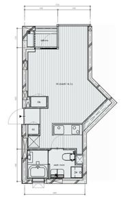 WEST APARTMENTの間取り画像