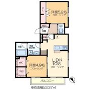 VINGT CINQの間取り画像