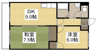 はぴねす内浜の間取り画像