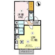 リバーサイドハイツの間取り画像