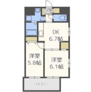 Pond Mum HAKATAの間取り画像