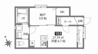 グレースフルプレイスの間取り画像