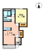 ディセントラの間取り画像