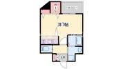 TOYOTOMI STAY Premium 神戸湊川公園の間取り画像