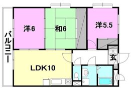 ユーミー高雄2の間取り画像