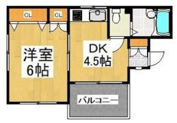 メゾントキの間取り画像