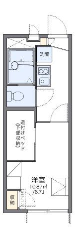 レオパレス石塚の間取り画像