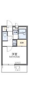 レオパレスSKY iの間取り画像