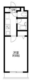 ドゥ・ベルジュールの間取り画像