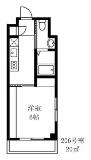 リビナ奥村の間取り画像