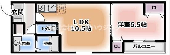 フジパレス門真浜町Ⅱ番館の間取り画像