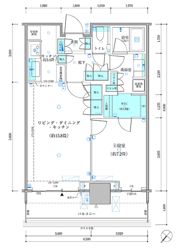 パークタワー勝どき ミッド棟の間取り画像