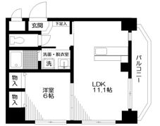 ラークス王子の間取り画像