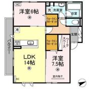 フルールの間取り画像